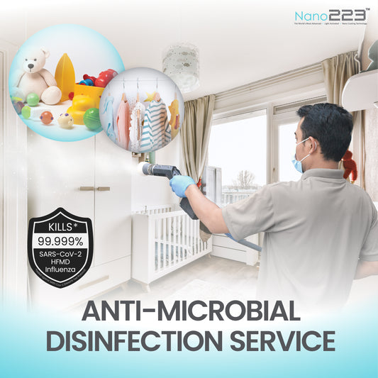 Nano223 Disinfection Coating Service for Commercial & Residential