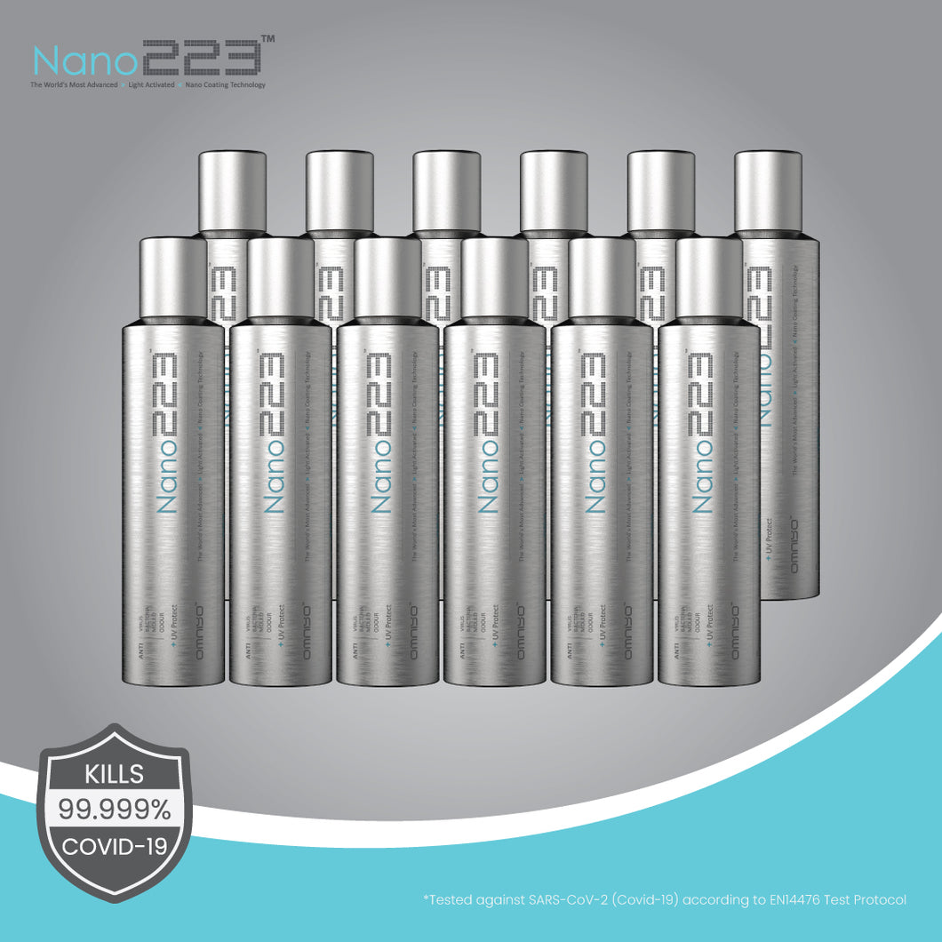*FREE SHIPPING FOR WM ONLY* Nano223 Multi Surface Disinfectant Mist Spray 200ml(12 PCS)