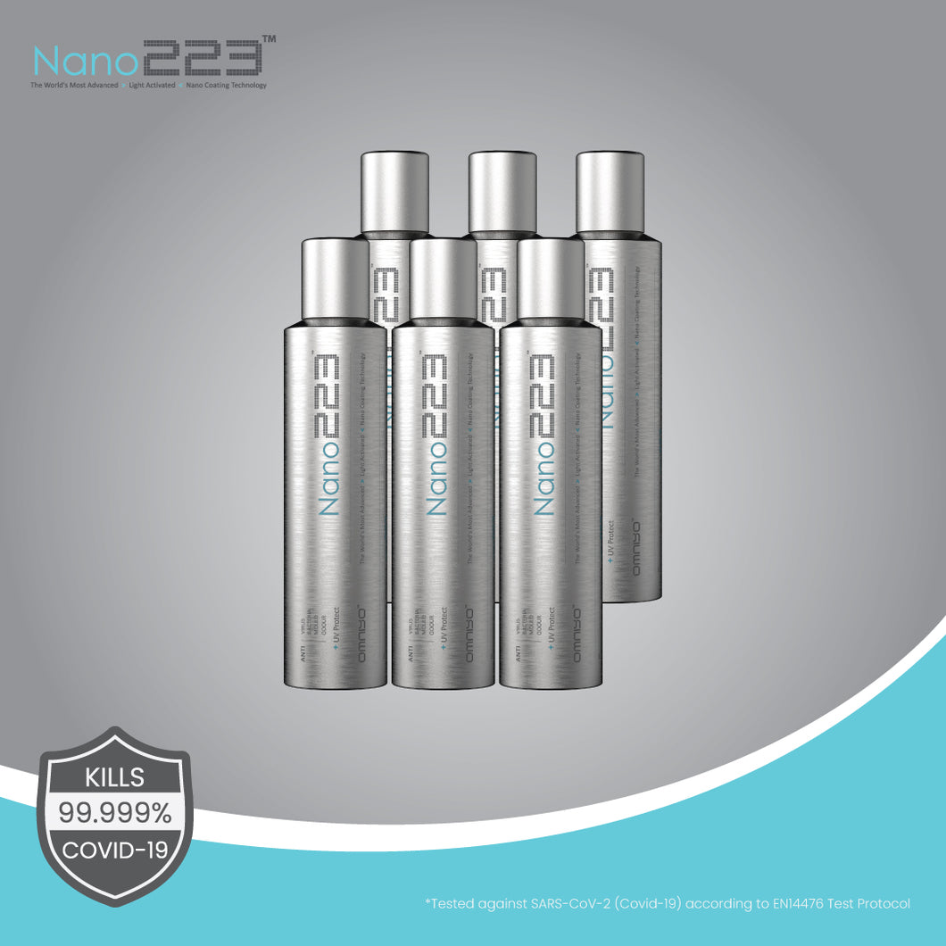 *FREE SHIPPING  FOR WM ONLY* Nano223 Multi Surface Disinfectant Mist Spray 200ml (6pcs)