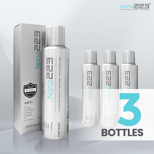 Nano223 2in1 Formaldehyde and Anti-Microbial Mist Spray 200ml (3 PCS)