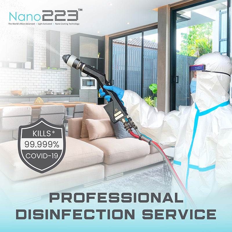 Nano223 Disinfection Coating Service for Commercial & Residential